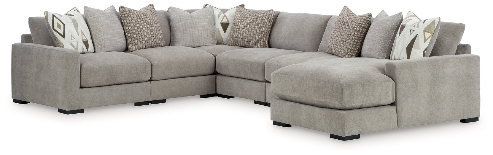 Aslan Court Sectional with Chaise image