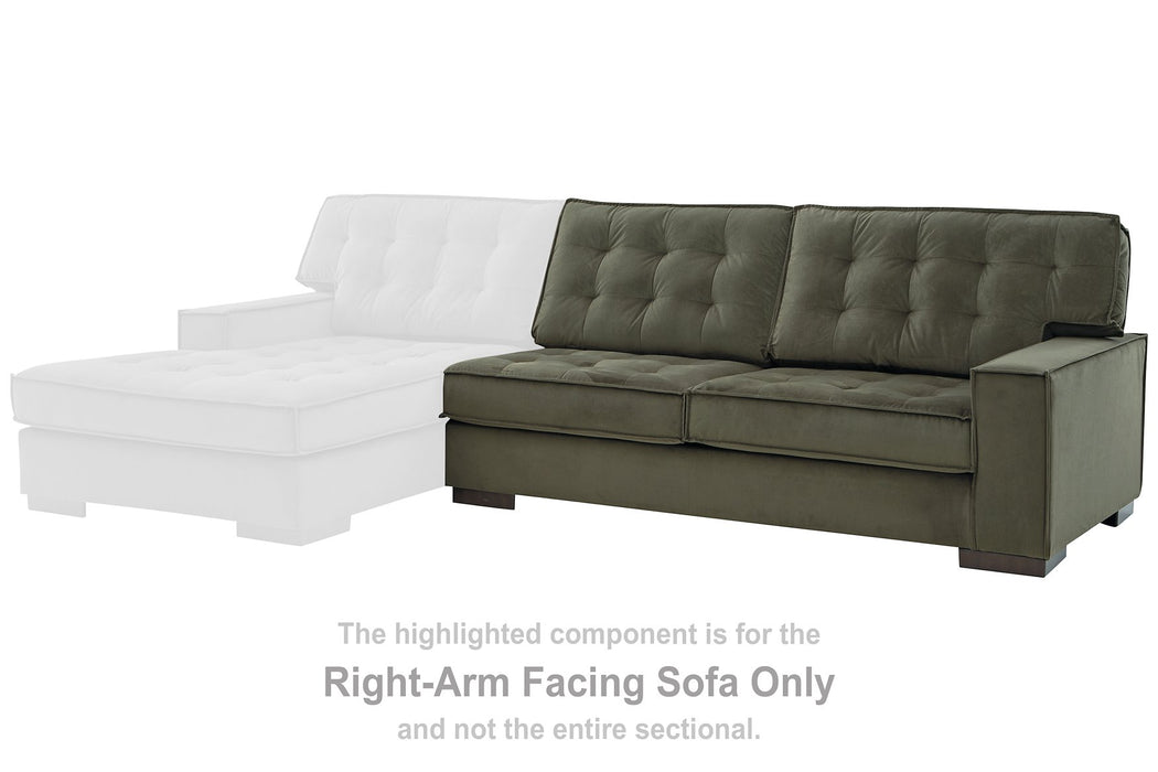 Caspian-Town Sectional with Chaise