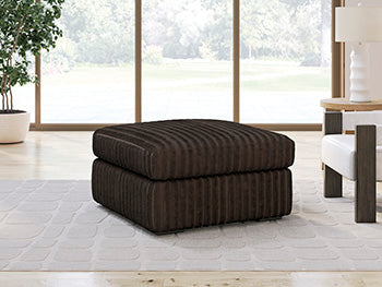 Midnight-Madness Oversized Accent Ottoman