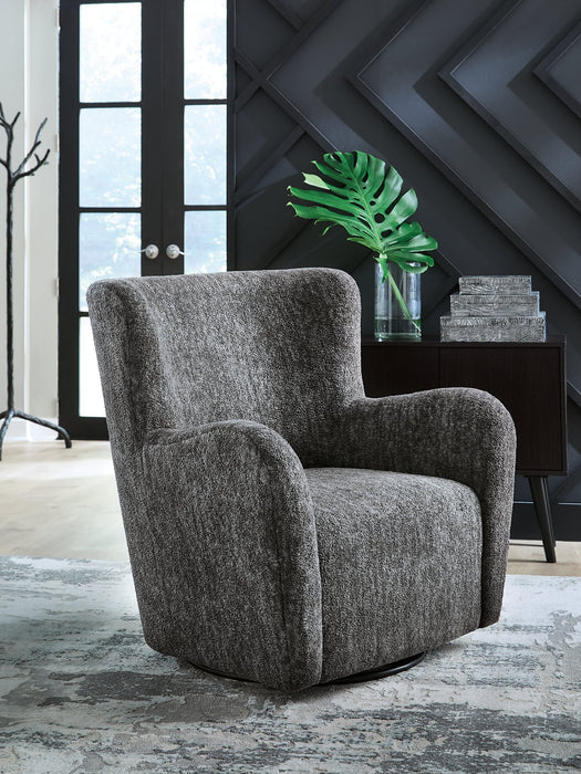 Rowenburg Swivel Glider Accent Chair