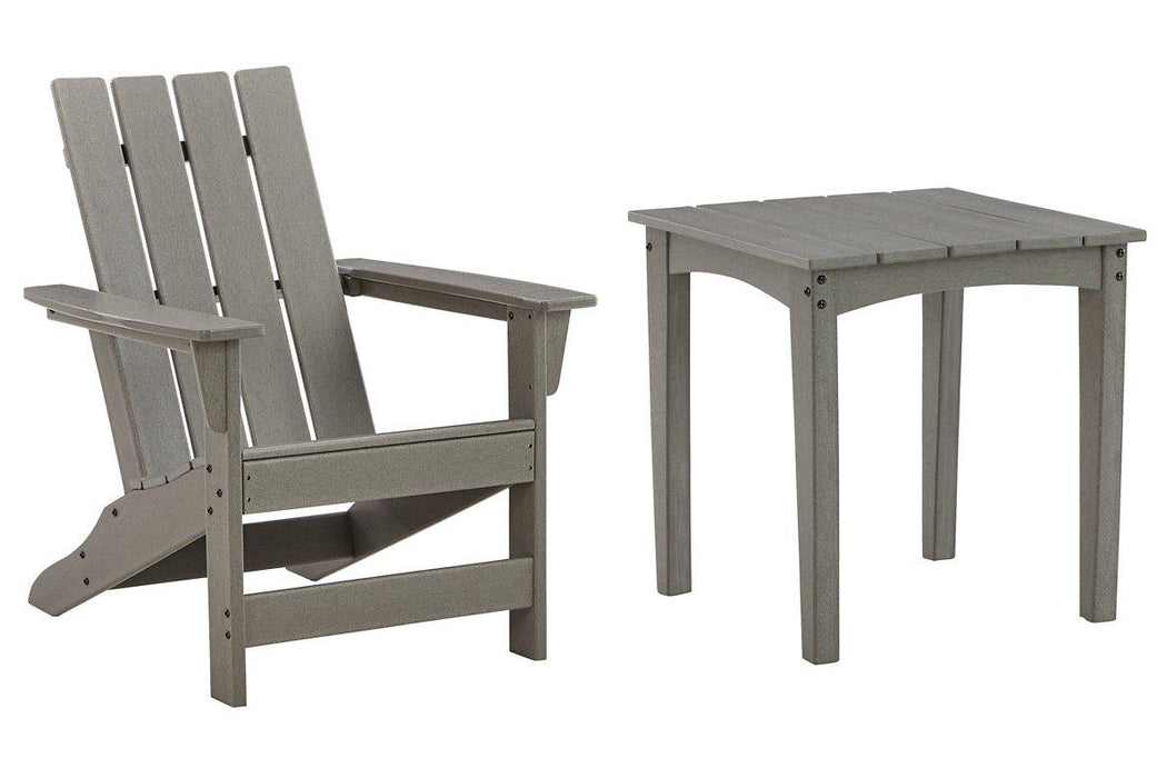 Visola Outdoor Adirondack Chair and End Table image