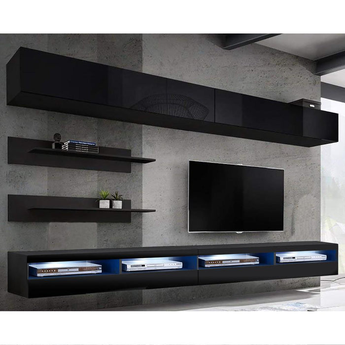 Fly I 35TV Wall Mounted Floating Modern Entertainment Center image