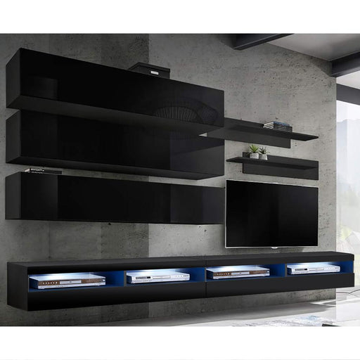 Fly J 35TV Wall Mounted Floating Modern Entertainment Center image