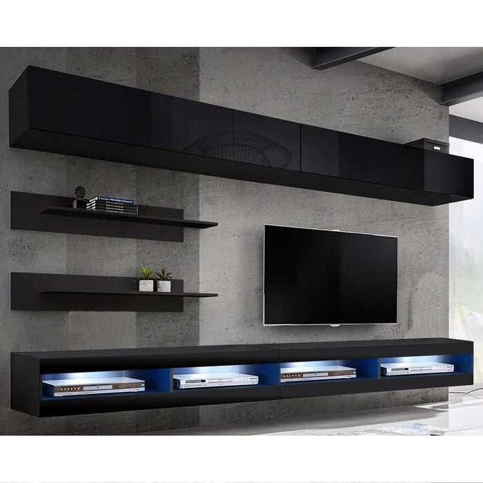Fly I 34TV Wall Mounted Floating Modern Entertainment Center image