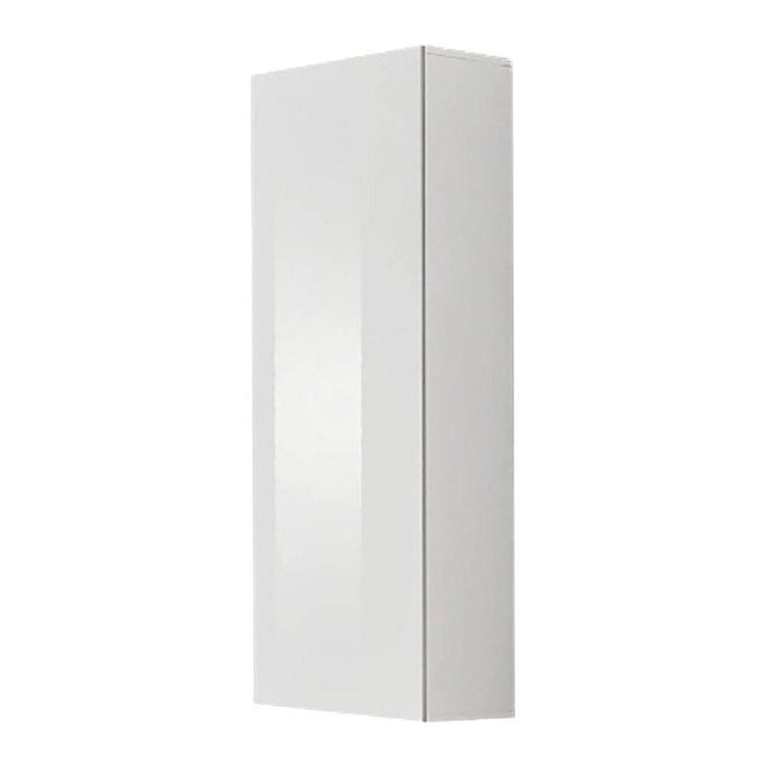 Fly Type-20 Wall Mounted Floating Bookcase Cabinet - White