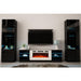 Boston WH01 Electric Fireplace Modern Wall Unit Entertainment Center image