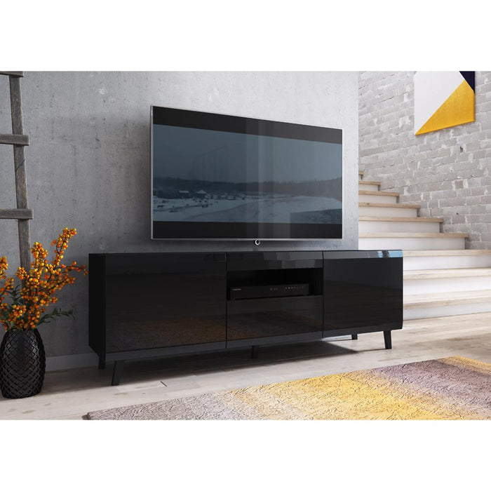 Soma Modern 59" TV Stand - Black