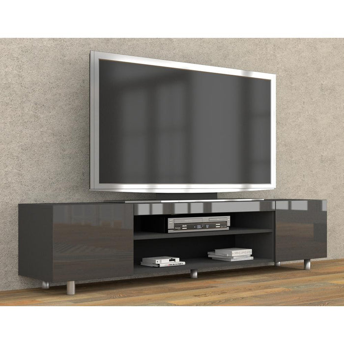 Boca Modern 75" TV Stand - Gray