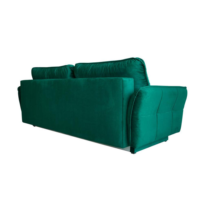 Largo Sleeper Sofa with Storage - Dark Green