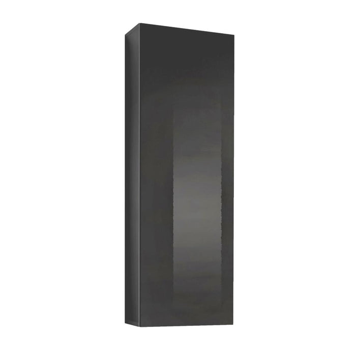 Fly Type-20 Wall Mounted Floating Bookcase Cabinet - Gray