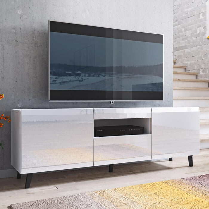 Soma Modern 59" TV Stand - White