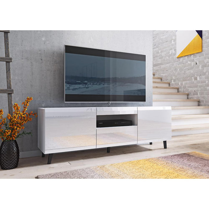 Soma Modern 59" TV Stand - White